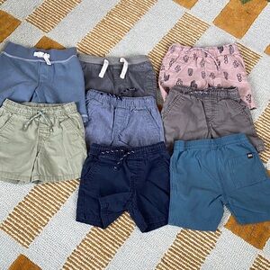 Large Tea, cat & Jack and Gymboree shorts bundle size 2T